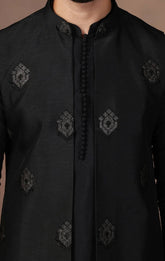 Men Jacket Kurta Set